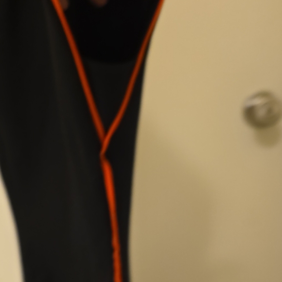 NWOT Anthropologie Mauve Black and White Colorblock Midi Dress - Picture 7 of 8